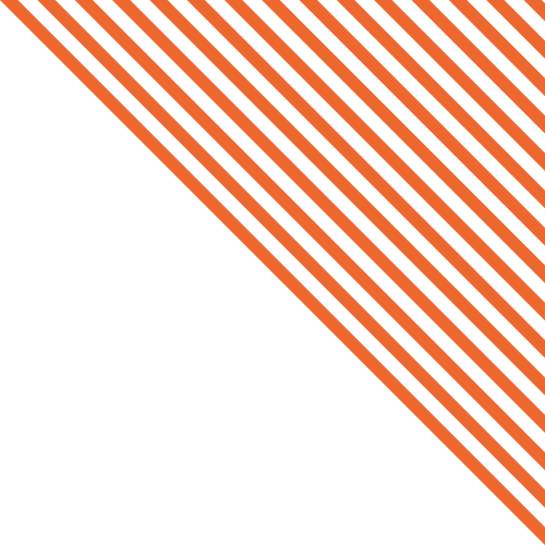 Orange Lines Triangle